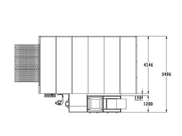 Окрасочно-сушильная камера BZB-8400